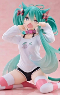 Hatsune Miku Cat Ear T-Shirt Ver. Desktop Cute