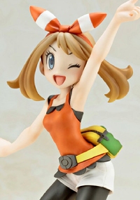 Haruka with Mizugorou Pokémon